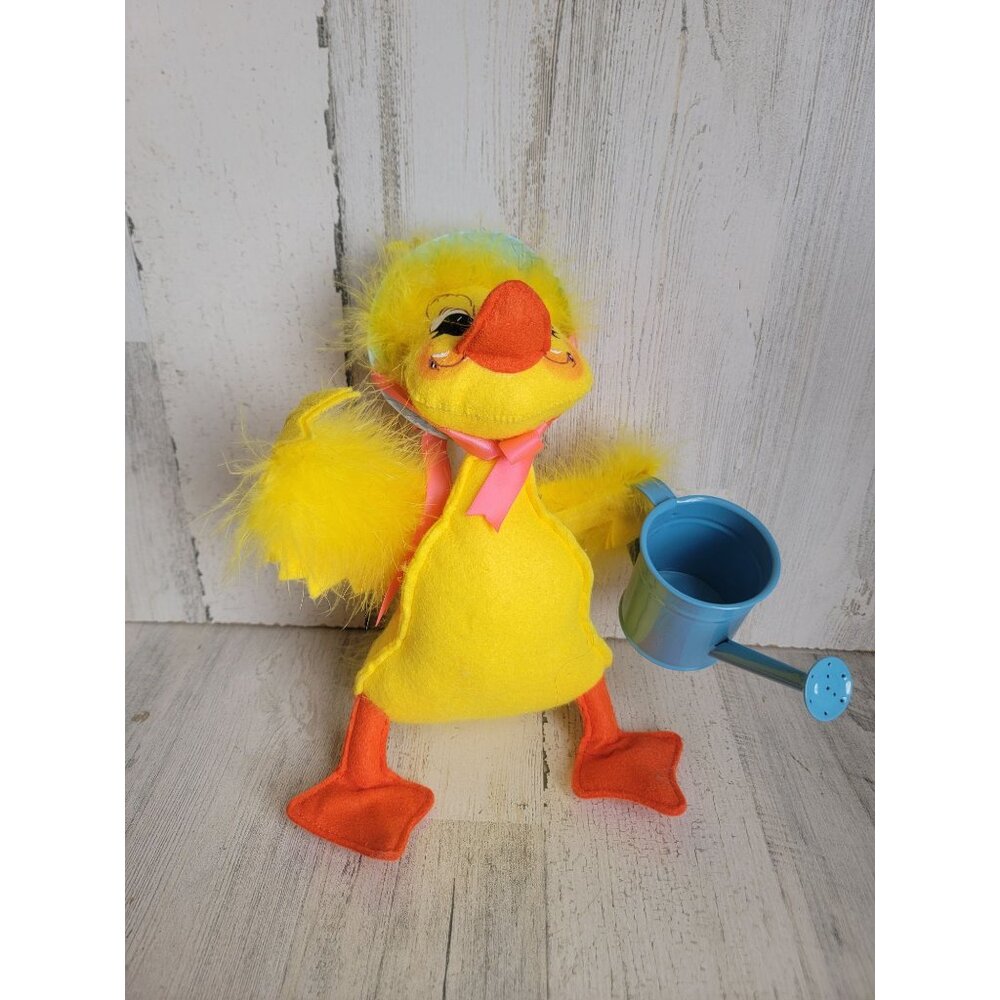 Annalee spring duck‎ watering can Easter chick